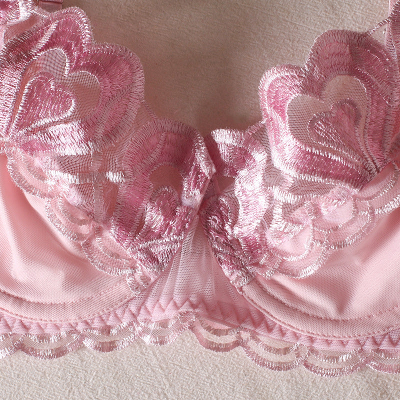 Big Heart Underwired Bra And Thong Set